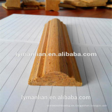 India utiliza madera recon moldeado de teca margen